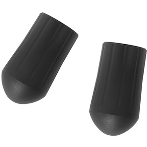 Helinox Stoel Rubber Voet Set voor stoel Nul 2 stuks, zwart zwart