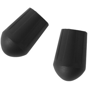 Helinox Stoel Rubber Voet Set voor bureaustoel 2 stuks, zwart zwart