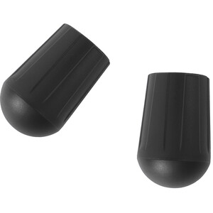 Helinox Stoel Rubber Voet Set voor XL Stoel 2 stuks, zwart zwart