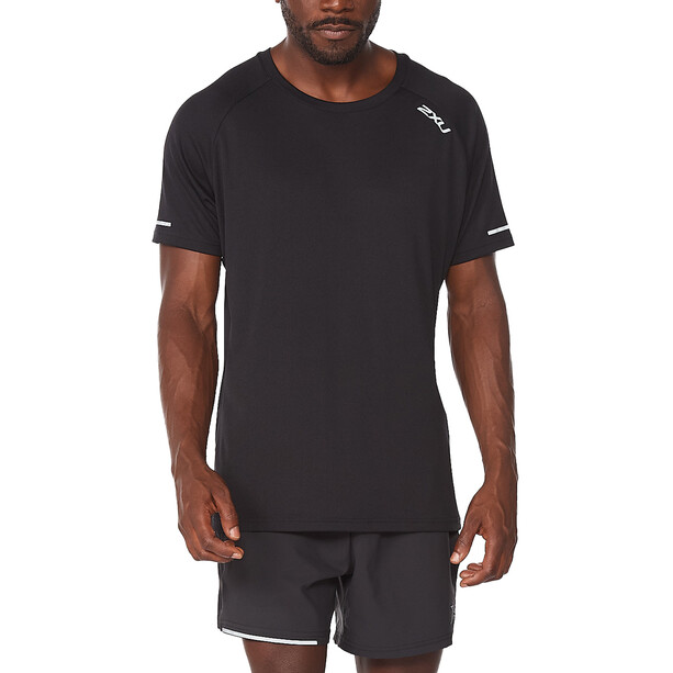 2XU Aero T-shirt manches courtes Homme, noir