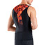 2XU Perform Koszulka triathlonowa Mężczyźni, czarny/pomarańczowy