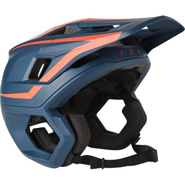 Fox Dropframe Pro Helmet Men dark indigo/red