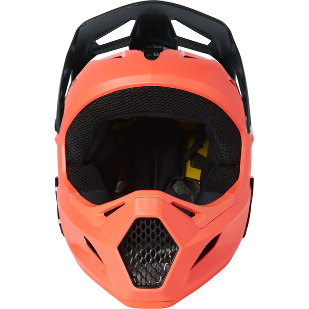 Fox Rampage Helmet 2021 Youth, arancione
