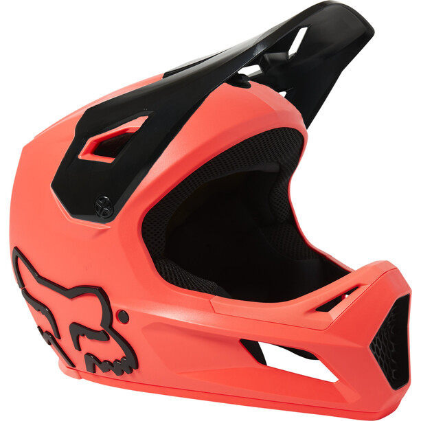 Fox Rampage Helmet 2021 Youth, arancione