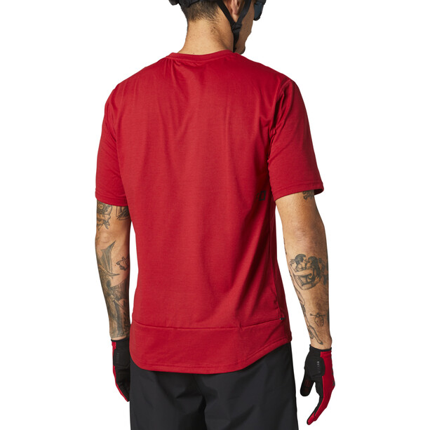 Fox Ranger Power Dry Maillot manches courtes Homme, rouge