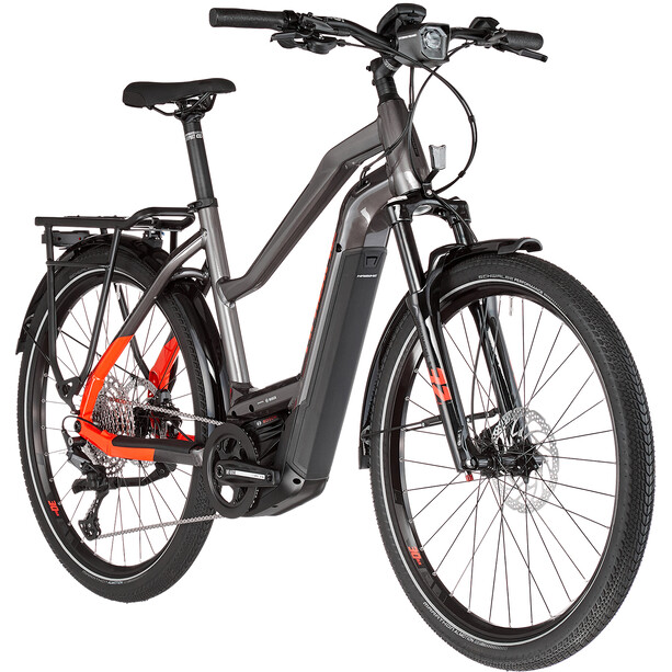 HAIBIKE Trekking 9 Trapeze anthracite/red