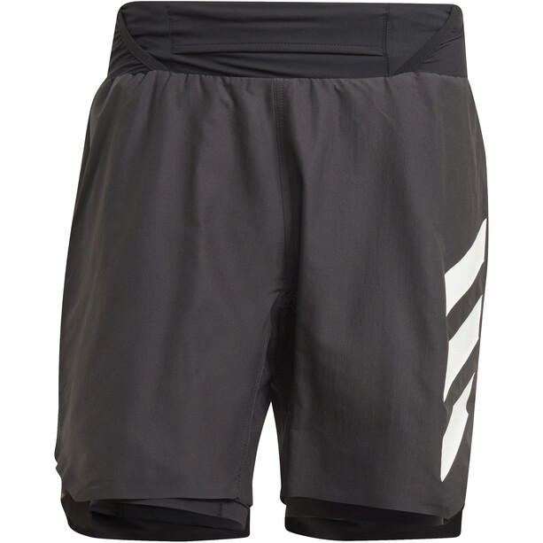 adidas TERREX Parley Agravic 2i1 shorts Herrer, sort/hvid