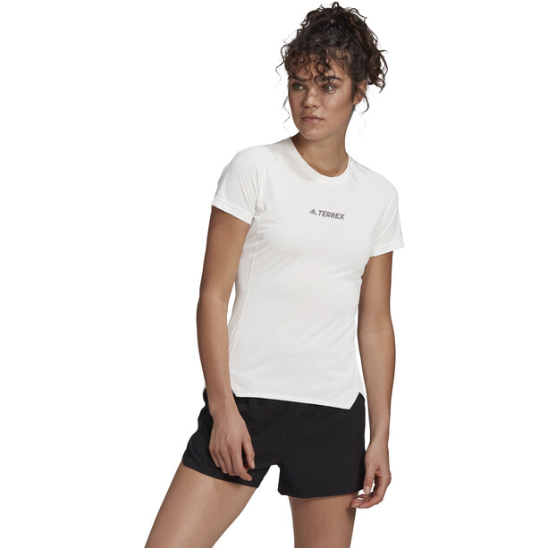 adidas TERREX Parley Agravic TR T-shirt tout-terrain Femme, blanc