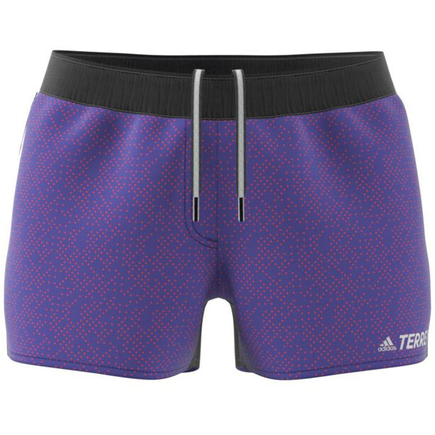 adidas TERREX Primeblue Trail Graphic Shorts Women, violeta