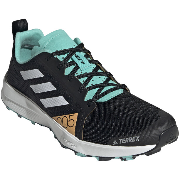 adidas TERREX Speed Flow Zapatillas de trail running Mujer, negro/Turquesa