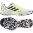 adidas TERREX Speed Flow Trail Running Shoes Women feather white/core black/solar yellow