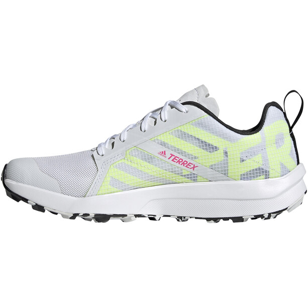adidas TERREX Speed Flow Zapatillas de trail running Mujer, blanco/gris