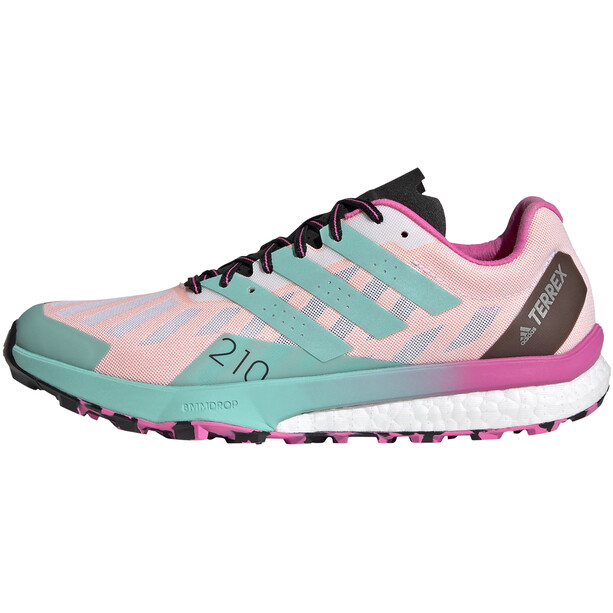 adidas TERREX Speed Ultra Chaussures de trail running Femme, rose/turquoise