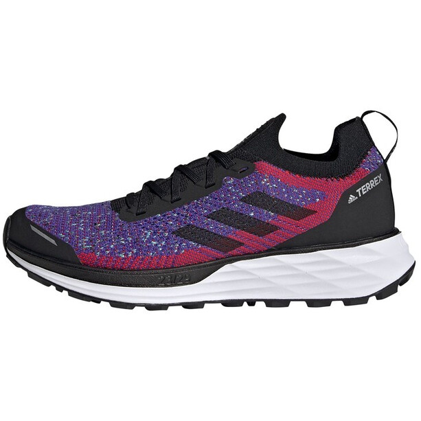 adidas TERREX Two Parley Trail Running Schoenen Dames, zwart/violet