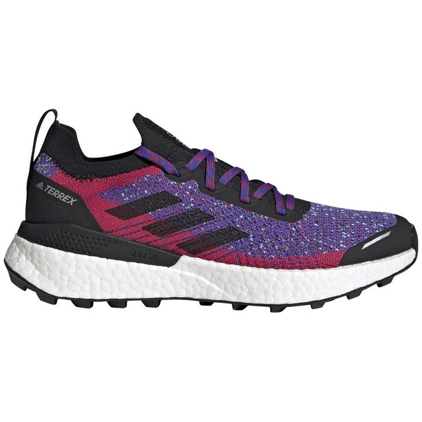 adidas TERREX Two Ultra Parley Trail Running Schoenen Dames, violet/zwart