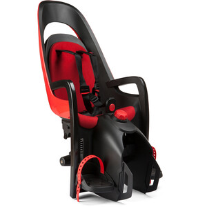 Hamax Caress Special Edition 2021 Kinderzitje incl. Bagagedrager adapter, rood/zwart rood/zwart
