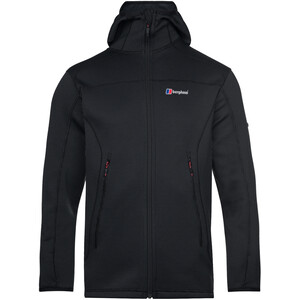 Berghaus Pravitale MTN 2.0 Hooded Fleece Jacket Men, gris/negro gris/negro