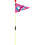 Puky SW 3 Veiligheidsvlag voor kinderfietsen, roze