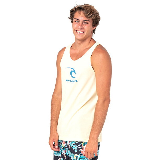 Rip Curl Surfing T-Shirt Tank Herren gelb