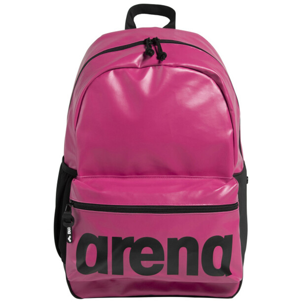 arena Team Backpack 30 Big Logo, vaaleanpunainen/musta