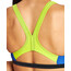 arena Threefold Bikini Women black/neon blue/soft green