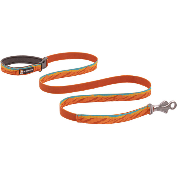 Ruffwear Flat Out Halsband orange/türkis