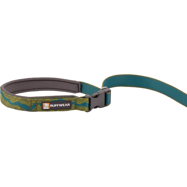 Ruffwear Flat Out Halsband grün/blau