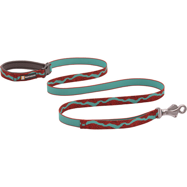 Ruffwear Flat Out Leiband, bruin/turquoise