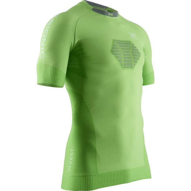 X-Bionic Invent 4.0 Run Speed Shirt SH Kurzarm Herren grün