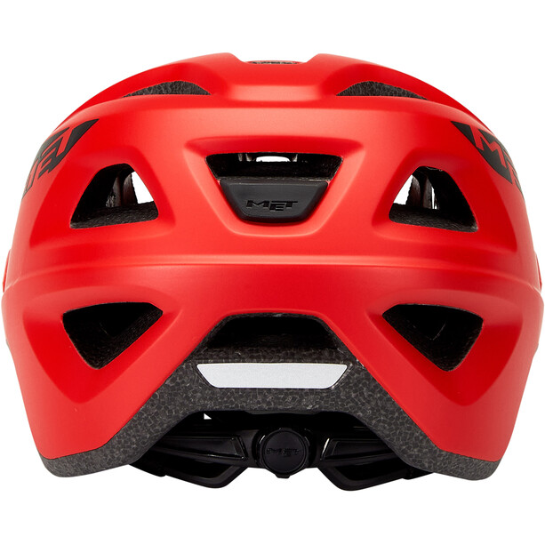 MET Echo Helmet red matte