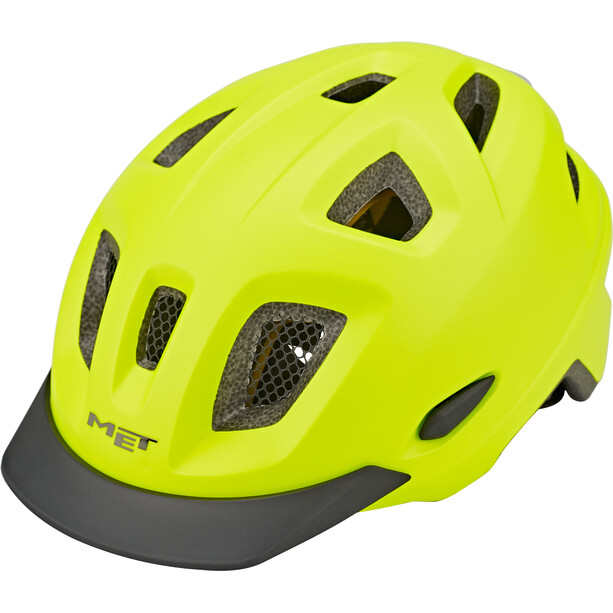 MET Mobilite Helm, geel