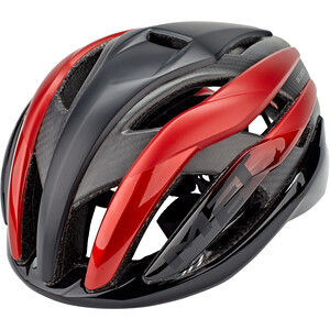 MET Trenta 3K Carbon Helmet black/red metallic