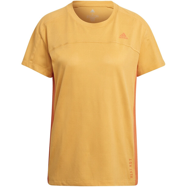 adidas Heat.Rdy Kurzarm T-Shirt Damen orange