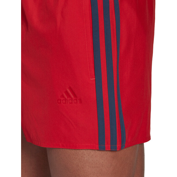 adidas 3S CLX Versatile Korte broek Heren, rood