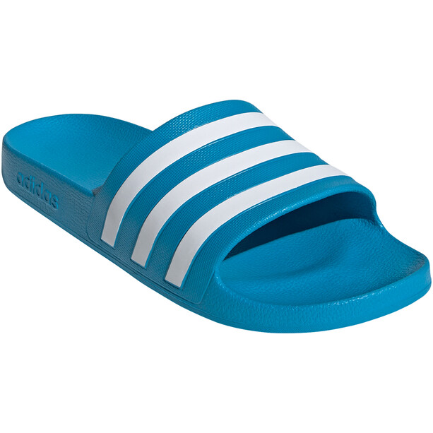 adidas Adilette Aqua Slipper Herren blau/weiß
