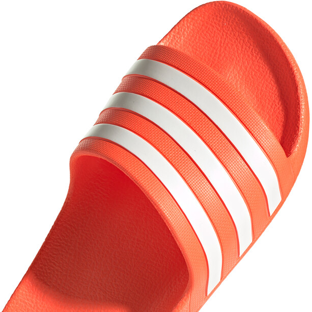 adidas Adilette Aqua Slides Women solar red/footwear white/solar red