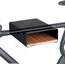 PARAX S-Rack Supporto da muro per bicicletta Alluminio, nero/marrone