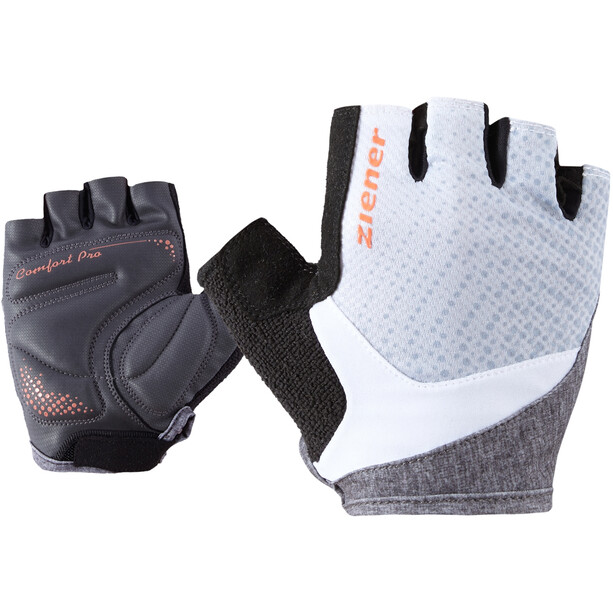 Ziener Cendal Guantes Ciclismo Mujer, gris