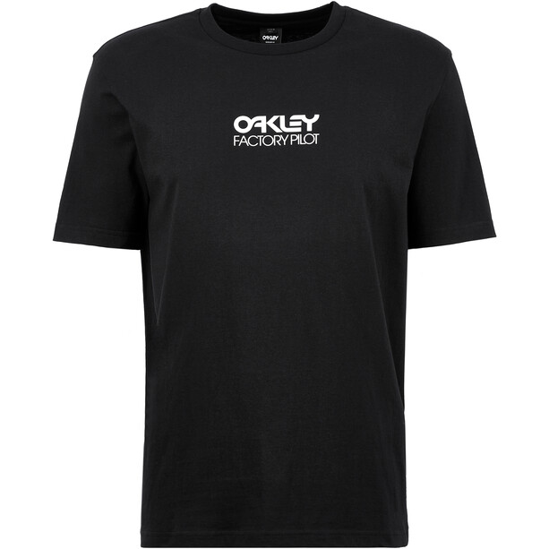 Oakley Everyday Factory Pilot Camiseta Manga Corta Hombre, negro