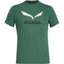 SALEWA Solidlogo Dry T-Shirt À Manches Courtes Homme, vert
