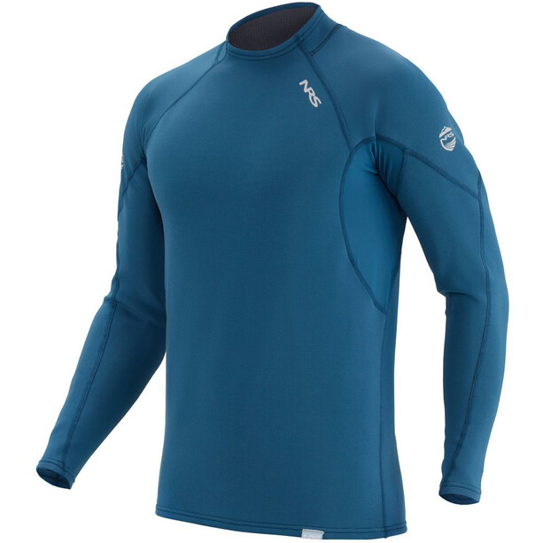 NRS HydroSkin 0.5 Long Sleeve Shirt Men blå