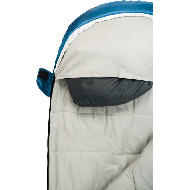 Grüezi-Bag Cloud Cotton Comfort Schlafsack blau