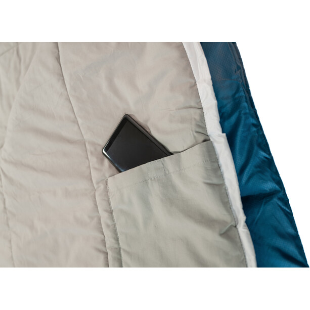 Grüezi-Bag Cloud Cotton Comfort Sleeping Bag deep cornflower blue