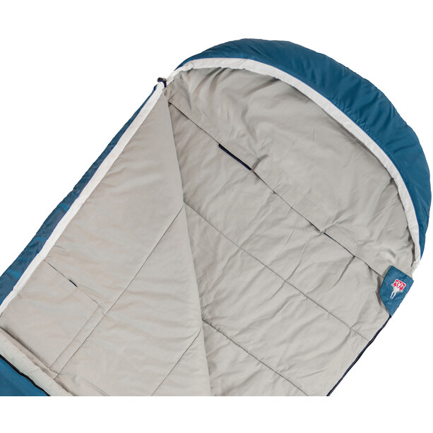 Grüezi-Bag Cloud Cotton Comfort Schlafsack blau