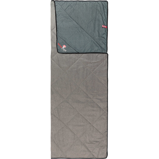 Grüezi-Bag WellhealthBlanket Wool Deluxe, grigio