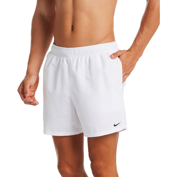 Nike Swim Essential Lap 5" Shorts Volley Hombre, blanco