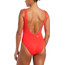 Nike Swim Multi Logo Costume da bagno intero U Back Donna, rosso