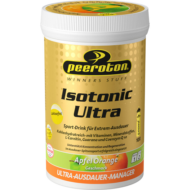 Peeroton Isotonic Ultra Sport Drink Pot 300g, Apple-Orange