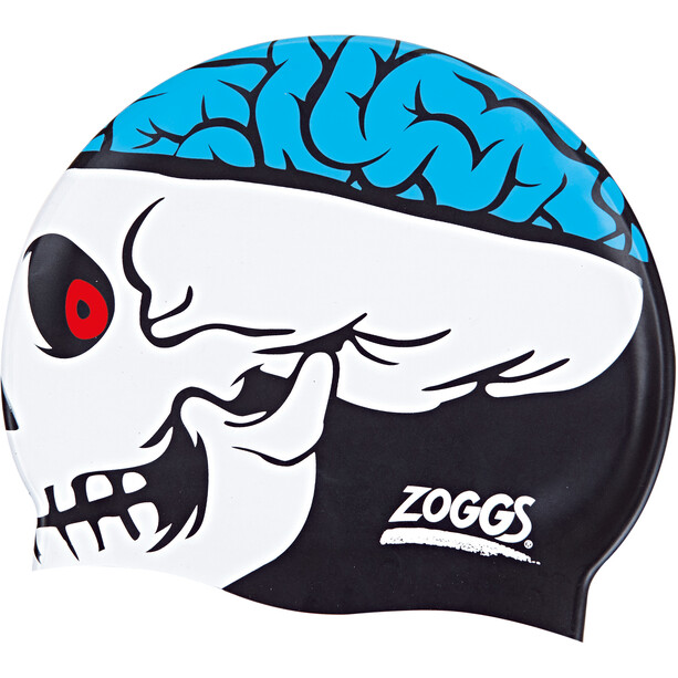 Zoggs Character Bonnet de bain en silicone Enfant, noir/Multicolore