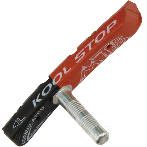 Kool Stop C1 MTB Dual Compound Pastiglie freni Per Cantilever, nero/rosso